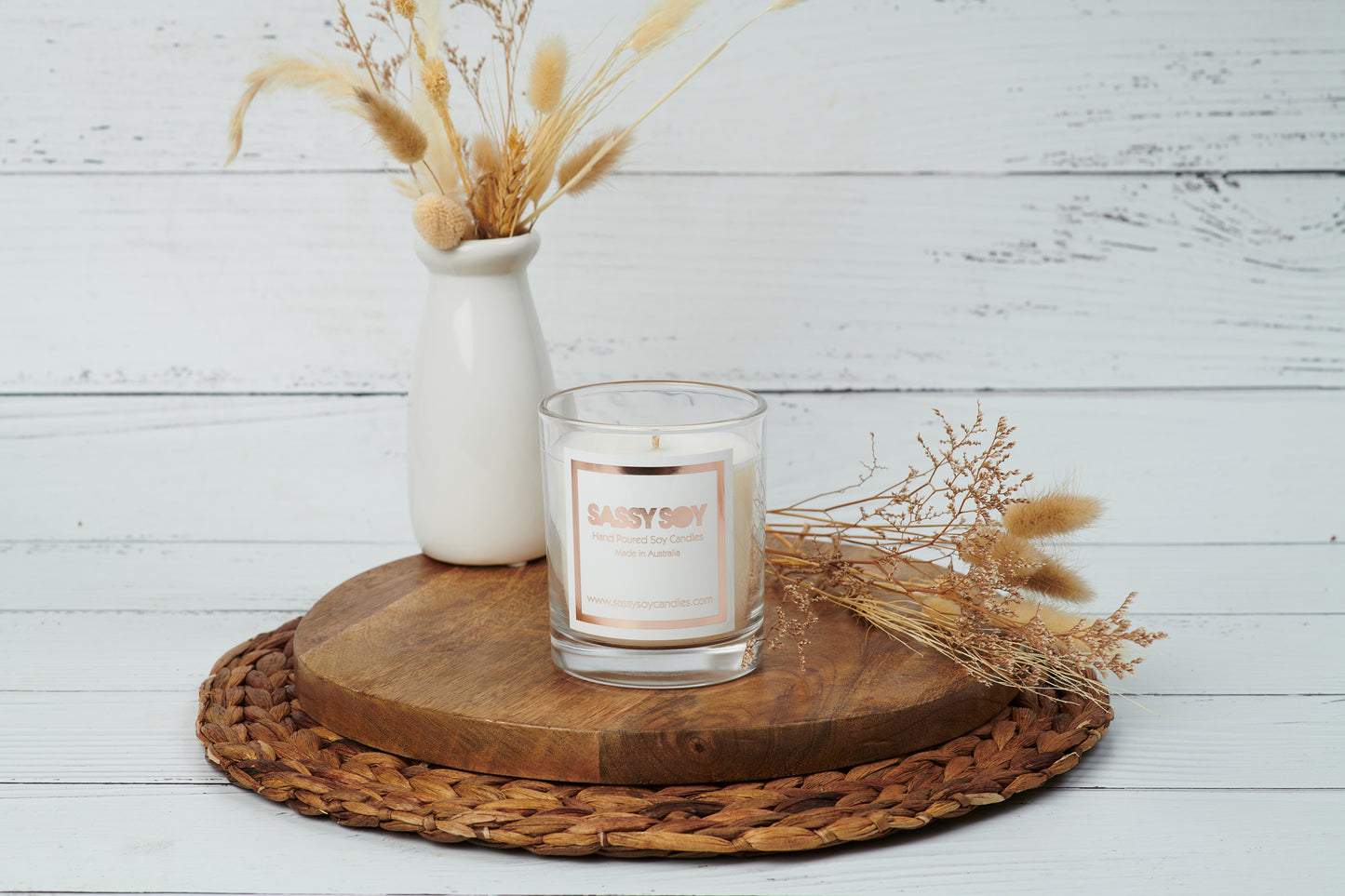 Large Candle - Clear