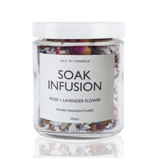 Salt By Hendrix Soak Infusion - Rose & Lavender Flower