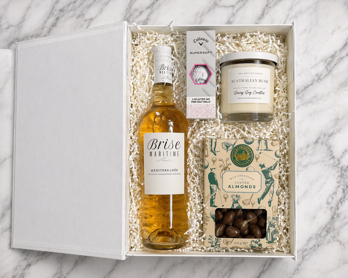 Brise Maritime Rose Golf Hamper