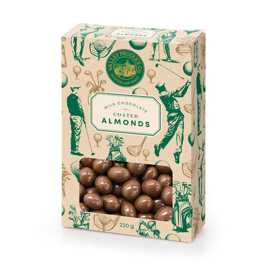 VPC Vintage Golf Milk Chocolate Coated Almonds
