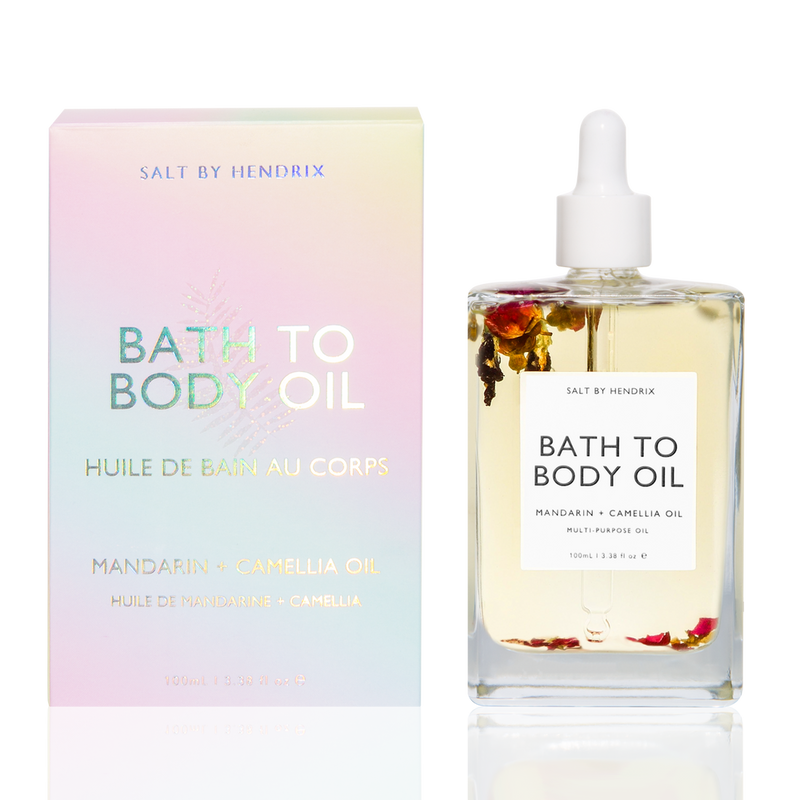 Salt By Hendrix Bath to Body Oil - Madarin & Camellia Oil