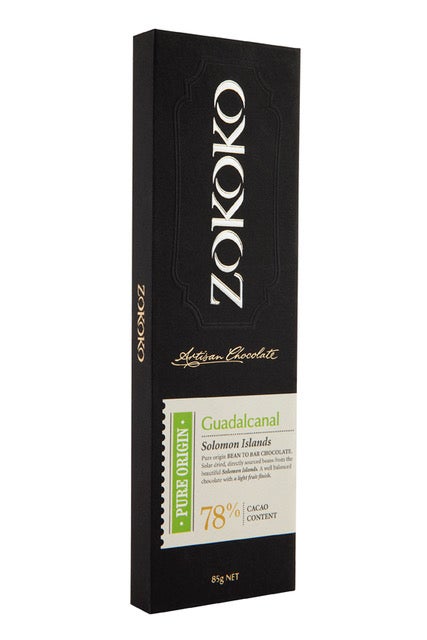 Zokoko Guadalcanal Chocolate 78% cocoa