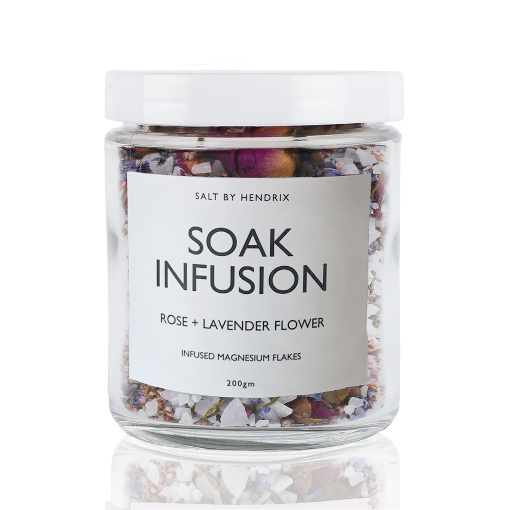 Salt By Hendrix Soak Infusion - Rose & Lavender Flower