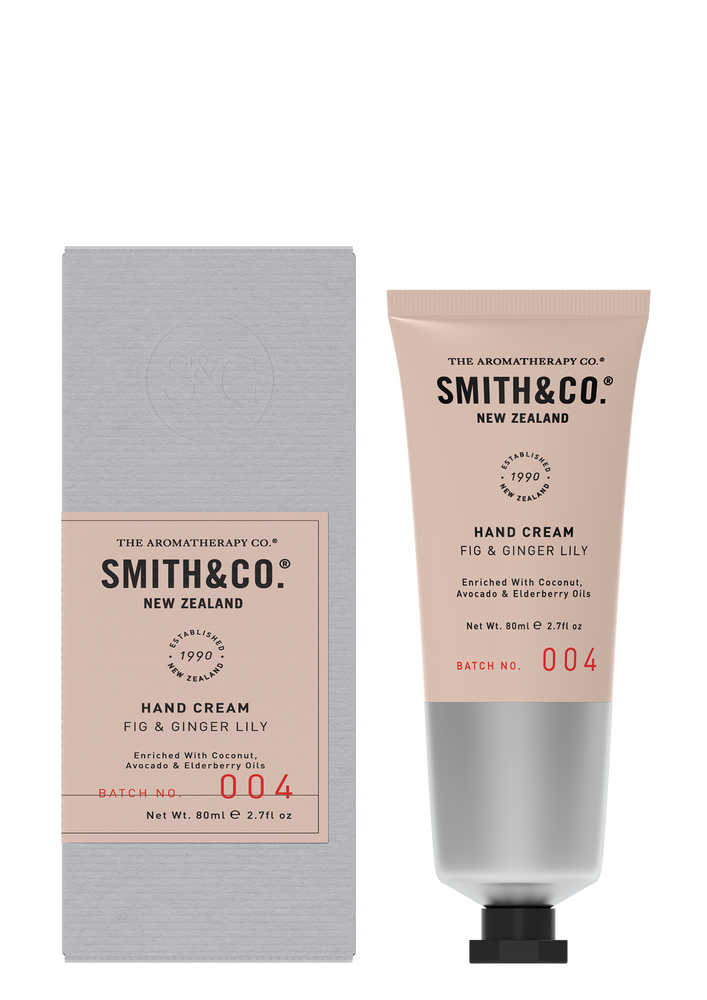 Smith & Co Hand Cream -                                                          Fig & Ginger Lily